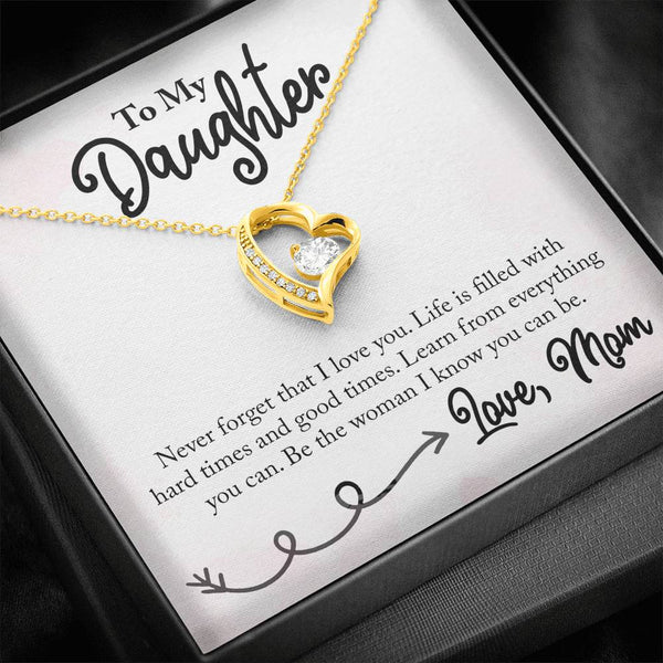 Gift For Daughter - Forever Love Necklace - Seed Loving Gift