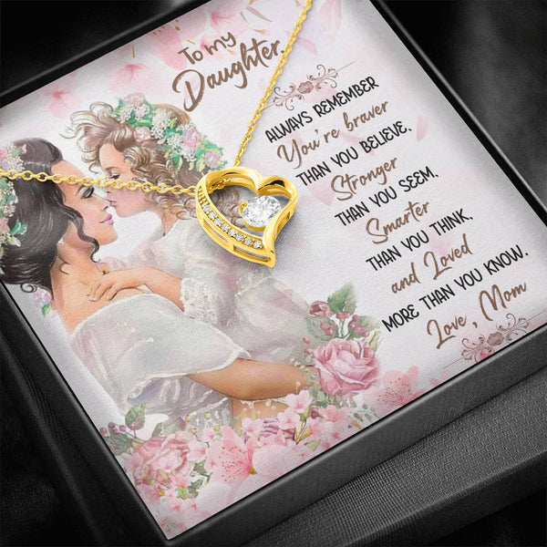 Gift For Daughter - Forever Love Necklace - Seed Loving Gift