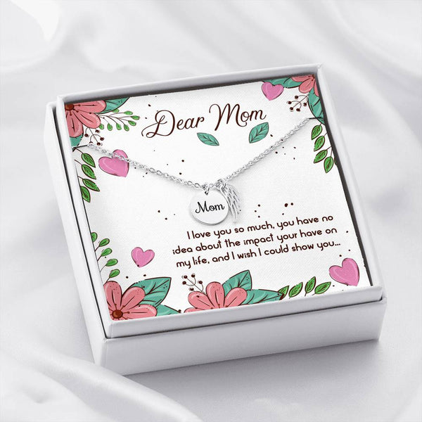 Gift For Mom - Remembrance Necklace - Seed Loving Gift