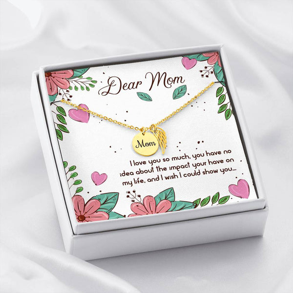 Gift For Mom - Remembrance Necklace - Seed Loving Gift