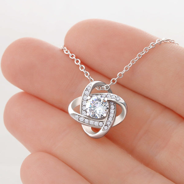 Gift for Mom - Love Knot Necklace - Seed Loving Gift