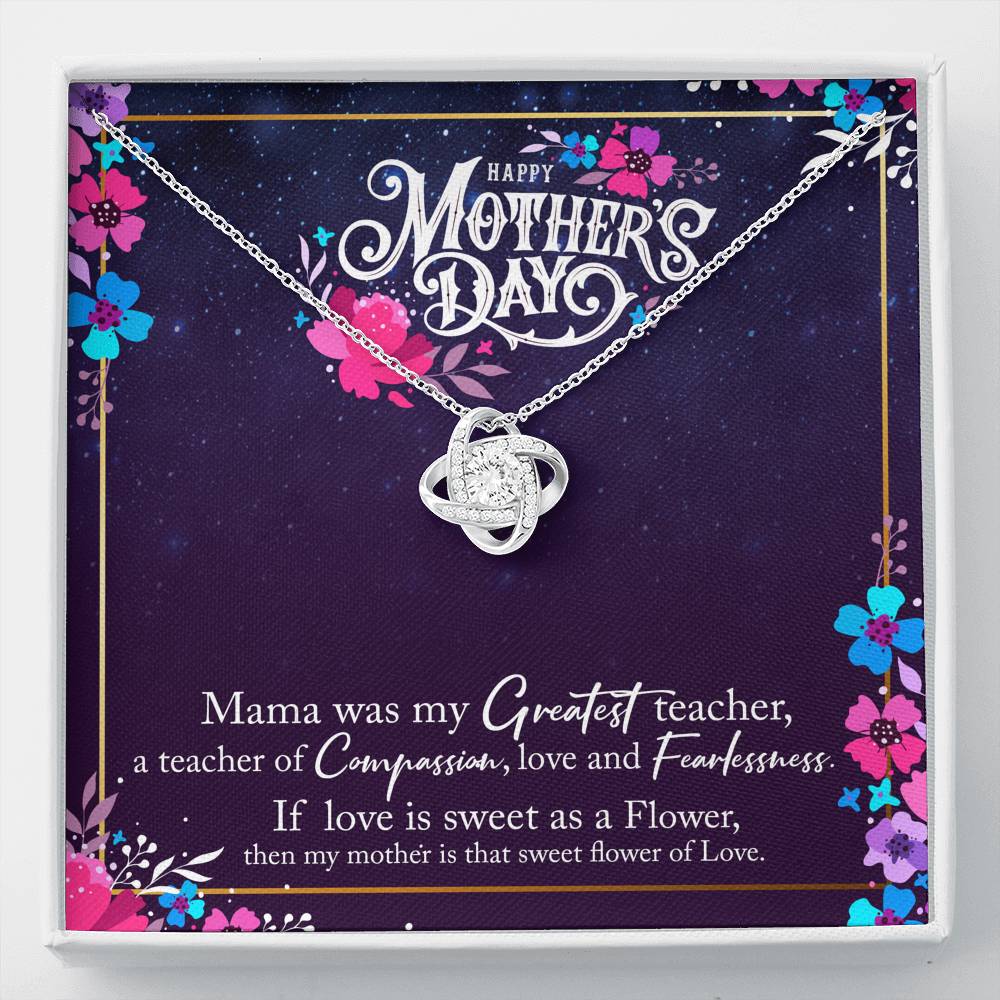 Gift for Mom - Love Knot Necklace - Seed Loving Gift