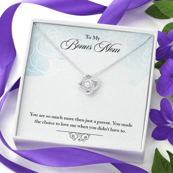 Gift for Mom - Love Knot Necklace - Seed Loving Gift