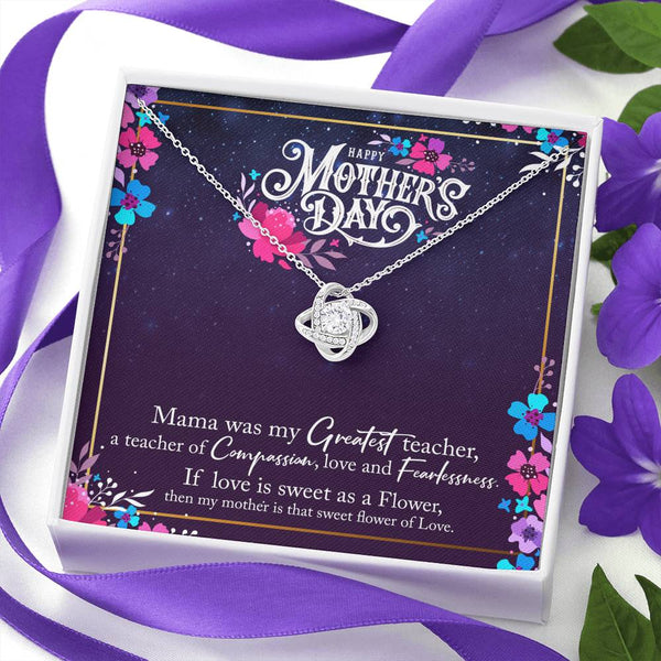 Gift for Mom - Love Knot Necklace - Seed Loving Gift