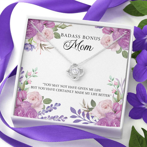 Gift for Mom - Love Knot Necklace - Seed Loving Gift