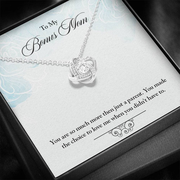 Gift for Mom - Love Knot Necklace - Seed Loving Gift