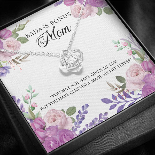 Gift for Mom - Love Knot Necklace - Seed Loving Gift