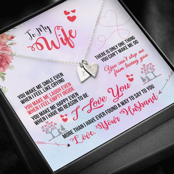 To My Wife - Heart Pendant - Seed Loving Gift