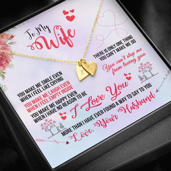 To My Wife - Heart Pendant - Seed Loving Gift