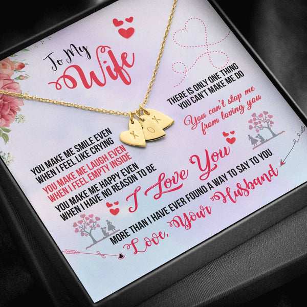 To My Wife - Heart Pendant - Seed Loving Gift