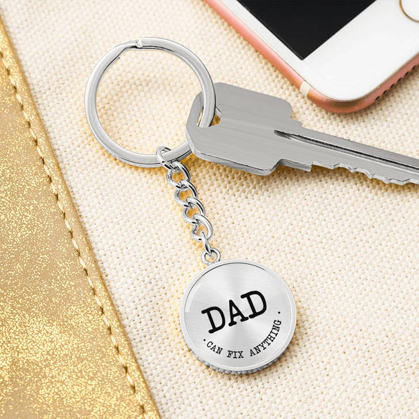 Gift for Dad - Circle Keychain - Seed Loving Gift