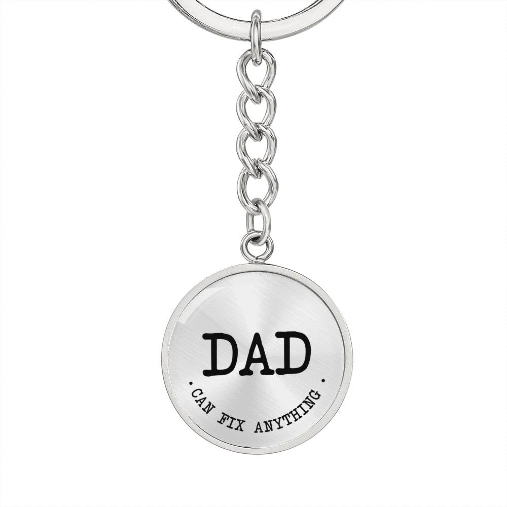 Gift for Dad - Circle Keychain - Seed Loving Gift