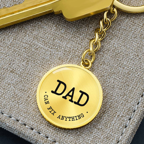 Gift for Dad - Circle Keychain - Seed Loving Gift