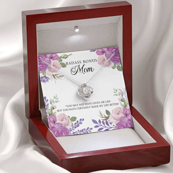 Gift for Mom - Love Knot Necklace - Seed Loving Gift