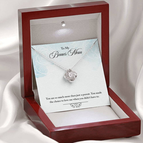 Gift for Mom - Love Knot Necklace - Seed Loving Gift