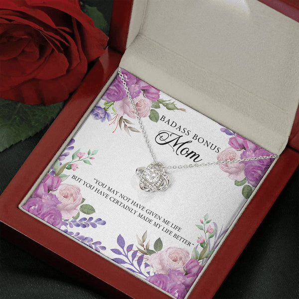 Gift for Mom - Love Knot Necklace - Seed Loving Gift