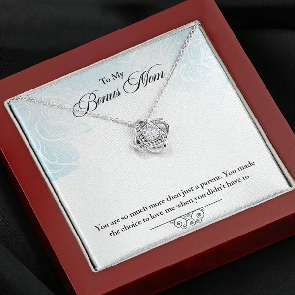 Gift for Mom - Love Knot Necklace - Seed Loving Gift