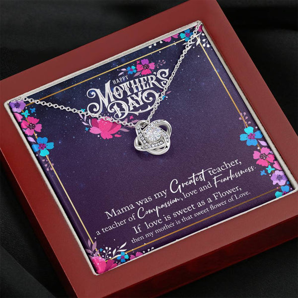 Gift for Mom - Love Knot Necklace - Seed Loving Gift