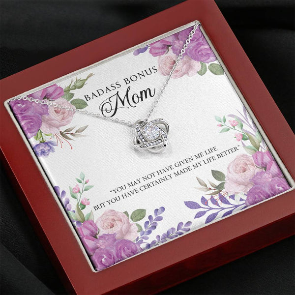 Gift for Mom - Love Knot Necklace - Seed Loving Gift